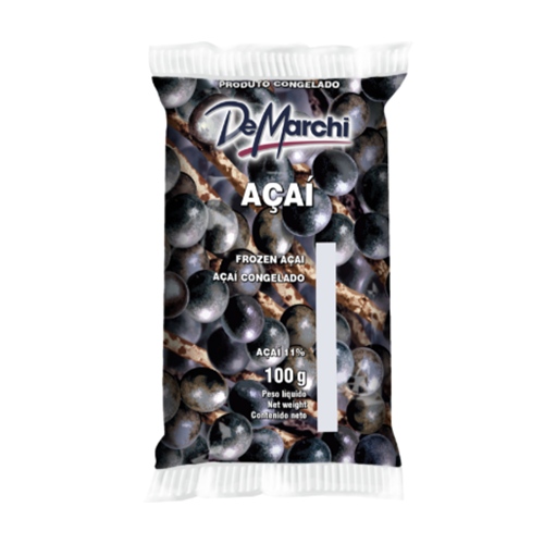 Açaí Fruit Pulp 100g - Demarchi